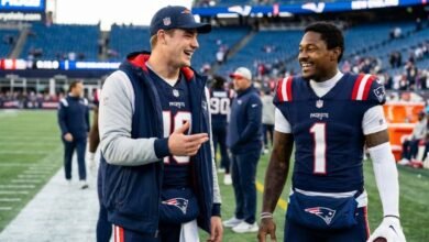 Drake Maye Trolls Stefon Diggs