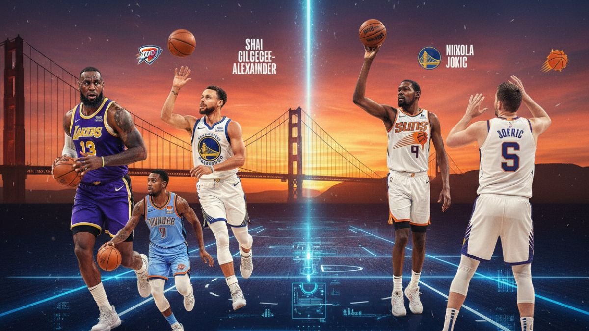 sga bumps luka in a lineup of legends - Image generated by AI for representational purposes.