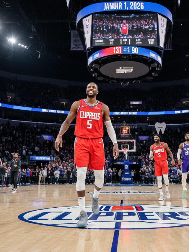Addition by Subtraction? Clippers End 2025 on 5-Game Tear as Kings Crumble 131-90